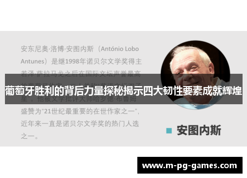 葡萄牙胜利的背后力量探秘揭示四大韧性要素成就辉煌